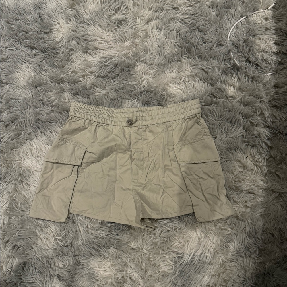 Zara Nylon Cargo Short